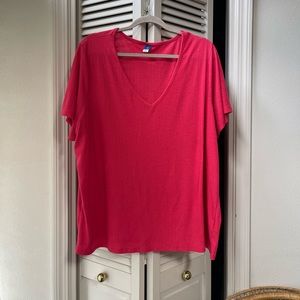 Old Navy Luxe XXL Coral Top